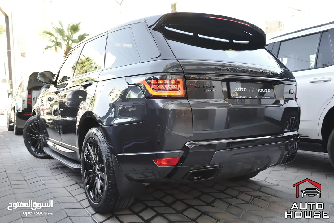 رنج روفر سبورت P400e HSE بلج ان هايبرد بلاك ايديشن 2022 Range Rover Sport P400e HSE Black Edition