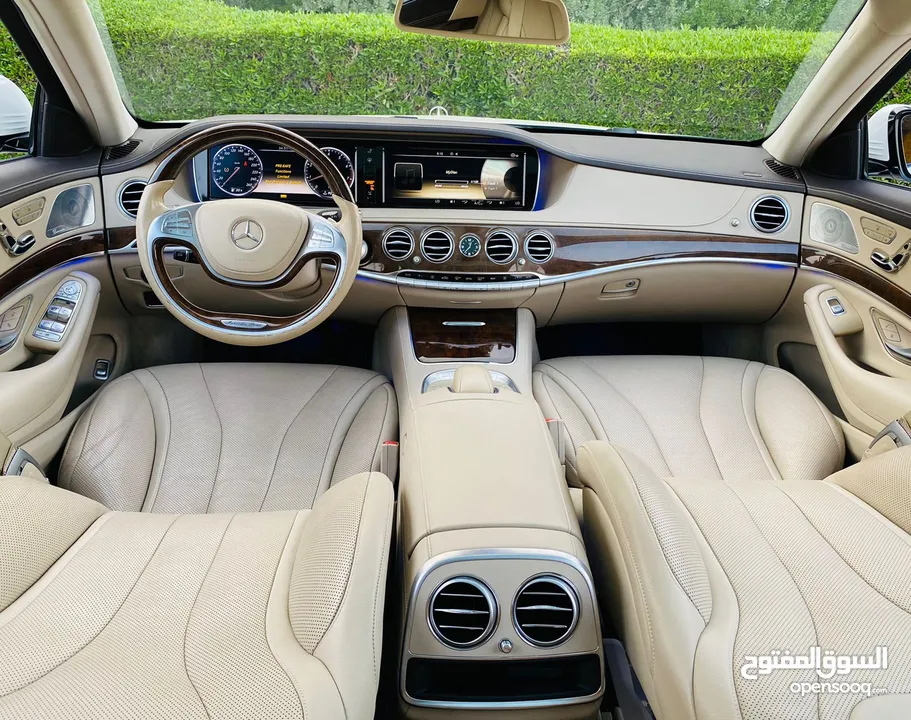 مرسيدس بنز S550 موديل 2014 محول S63 ثلاث فصوص