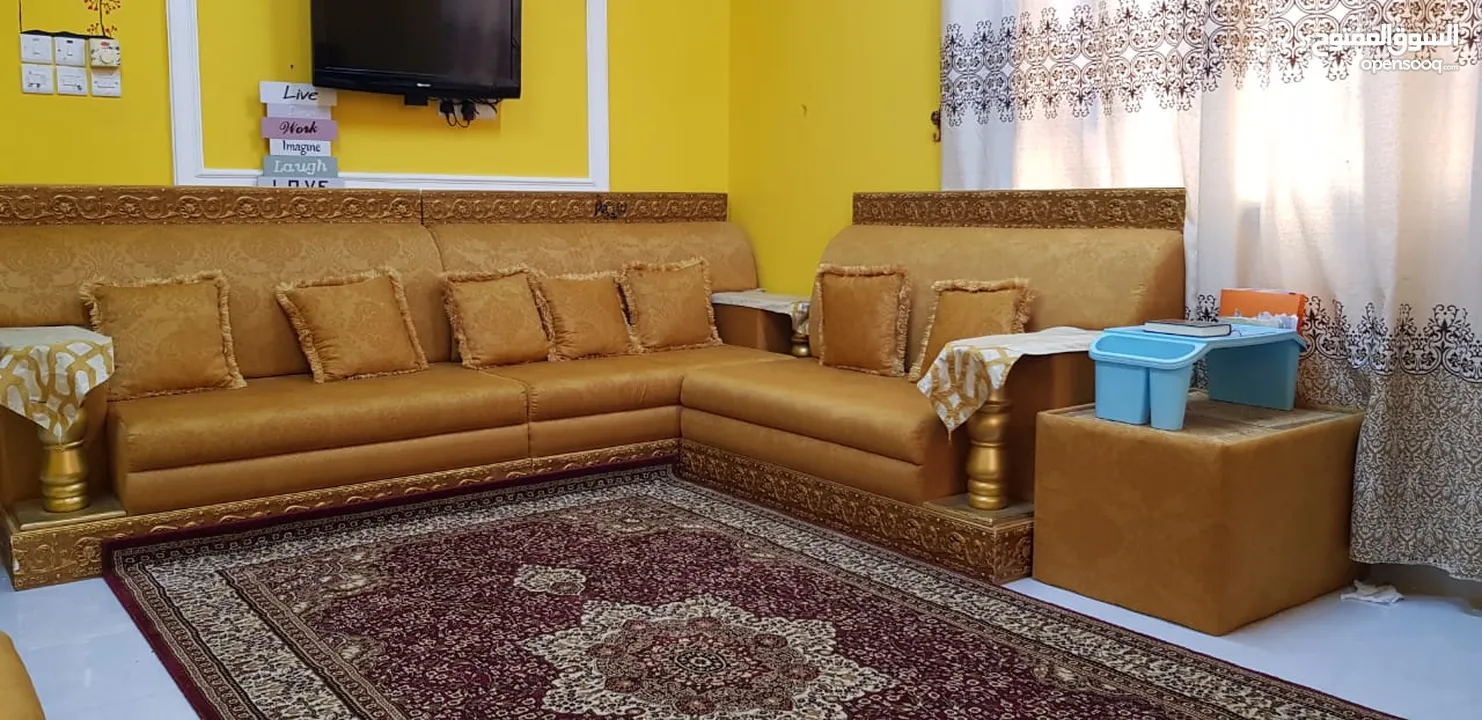 بيت في السعادة قريب جامعة ظفار  مفروش للايجار  House in Al Saada near Dhofar University For rent