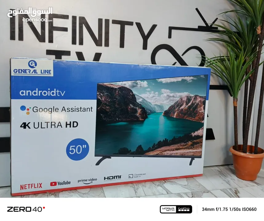 شاشة 50 انش 4k smart اقوى عروض على تشكيلة شاشات 50 انشمع قاعده جداريه عرض لمدة أسبوع فقط