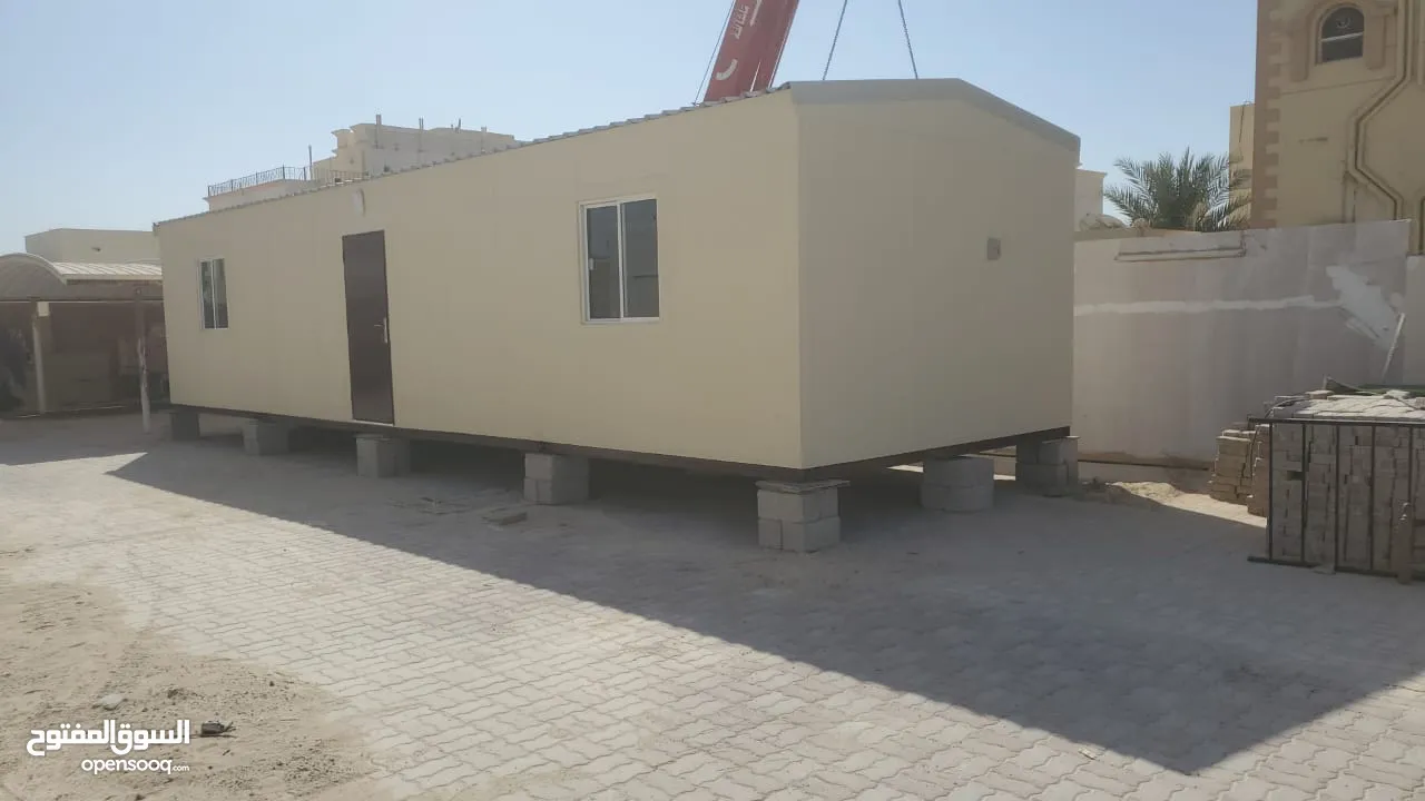 كرفان ضد الحريق تصميم حسب الطلب