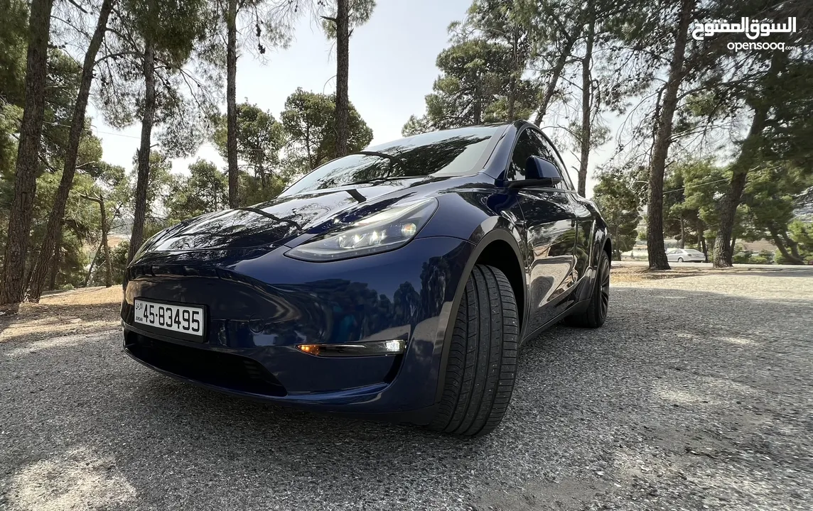 2023 Tesla Y Long Range Dual Motor  7مقاعد فحص كامل 6000مايل