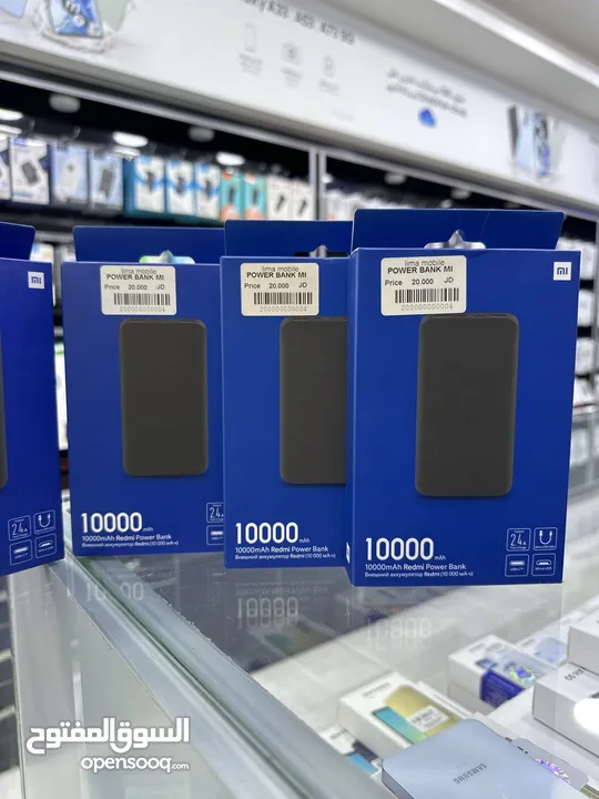 Power Bank mi (10000Amh) باور بانك شاومي الاصلي   توصيل داخل عمان الغربية و اسعار رمزية للمناطق