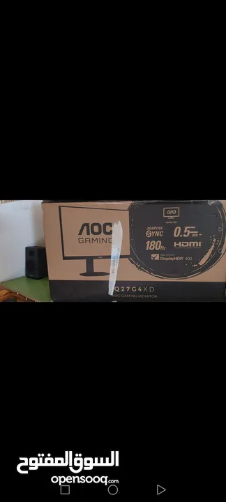 مجموعة قطع للبيع  شاشة 2k 180hz ips 27 inch
