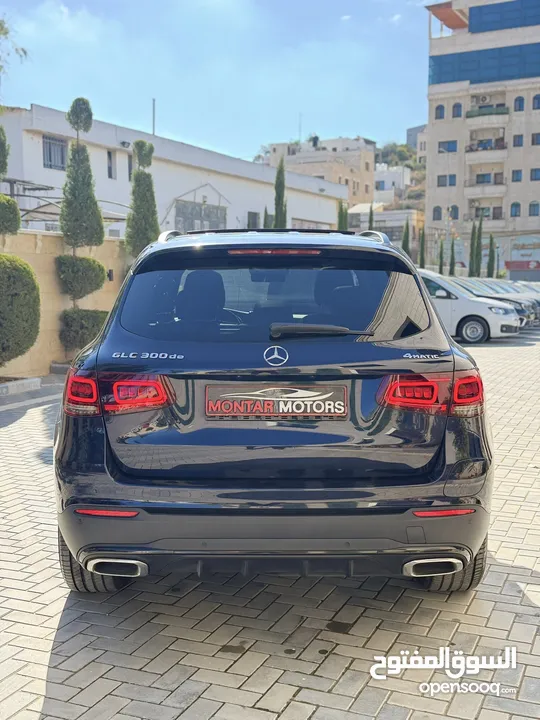 مارسيدس GLC 300DE ترخيص 2022 محرك 2000 هايبرد (ديزل وكهرباء) جير أوتوماتيك 321 حصان
