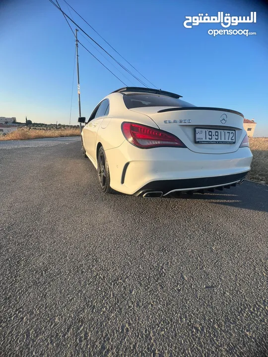 Mercedes Benz Cla 200 2014 AMG body kit for sale   مرسيدس سي ال اي للبيع فحص كامل بانوراما.