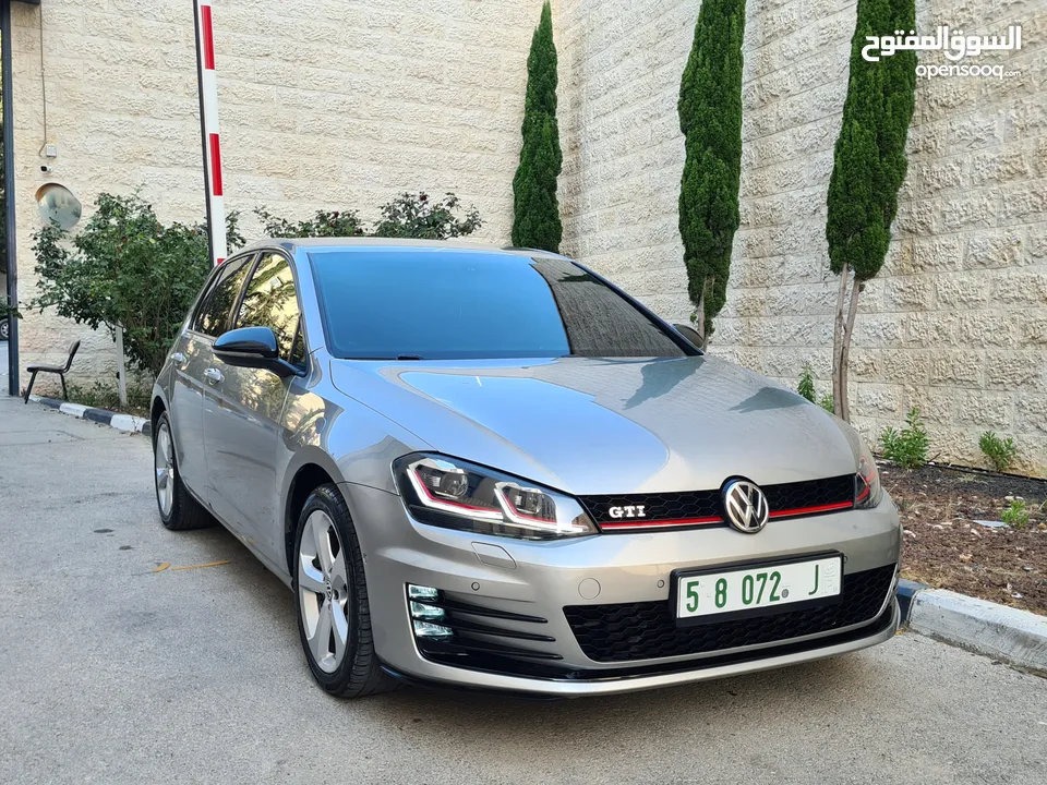 جولف MK7 موديل 2016 / كيت GTI كامل / فحص نخب / فل إضافات بإستثناء الفتحة