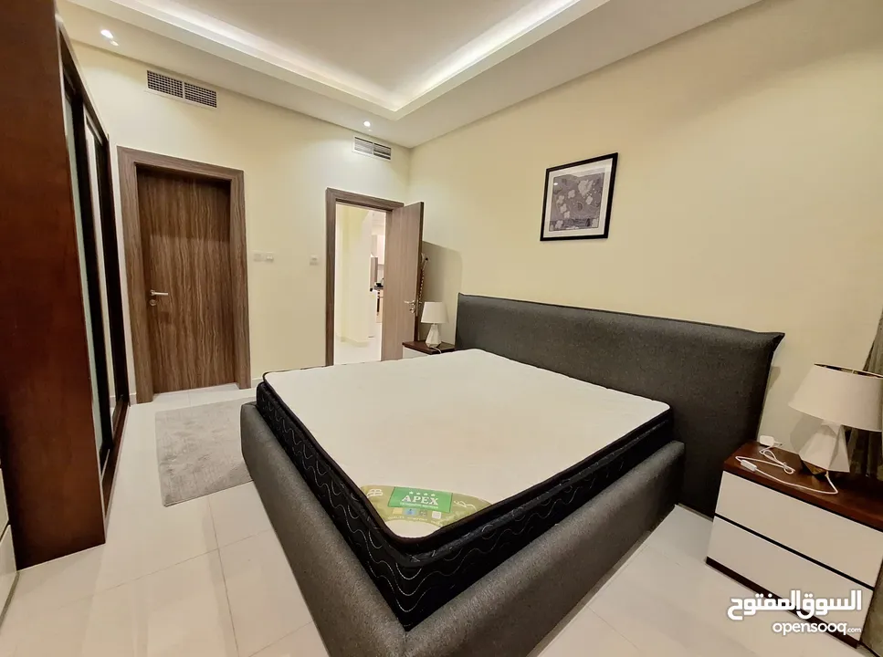 Stunning  Modern Interior  Gorgeous Flat  Balcony  With Great Facilities !! Near juffair Mall