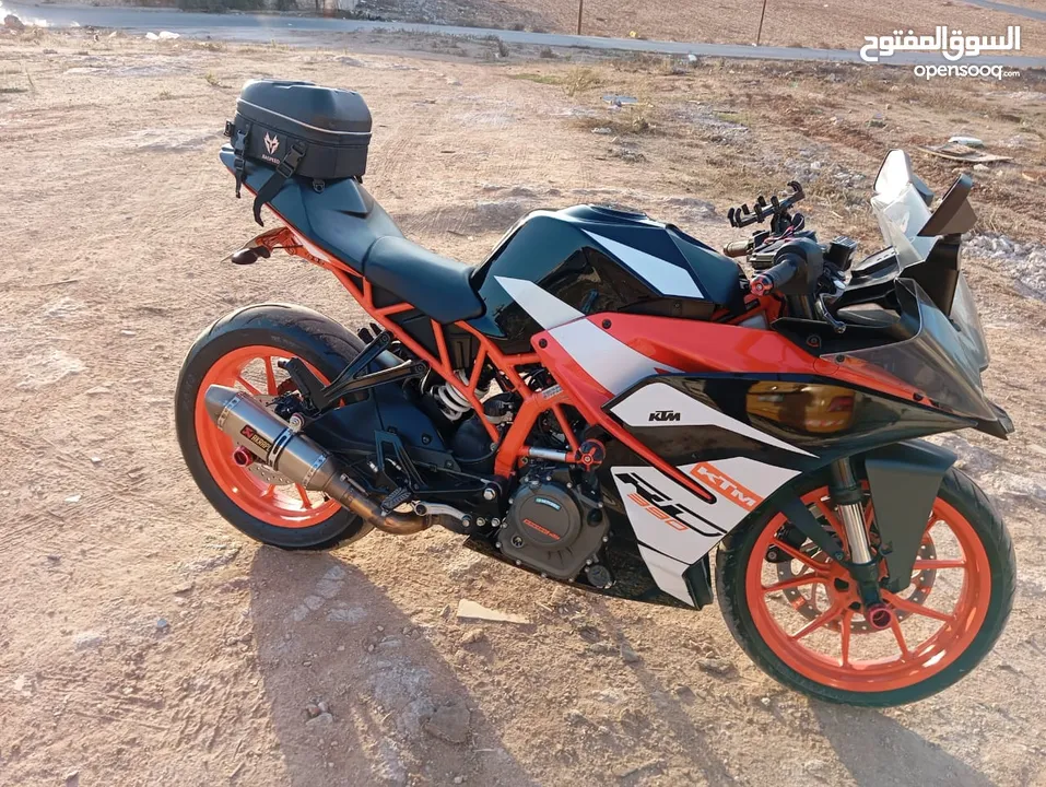 KTM RC390 2018 ممشئ قليل