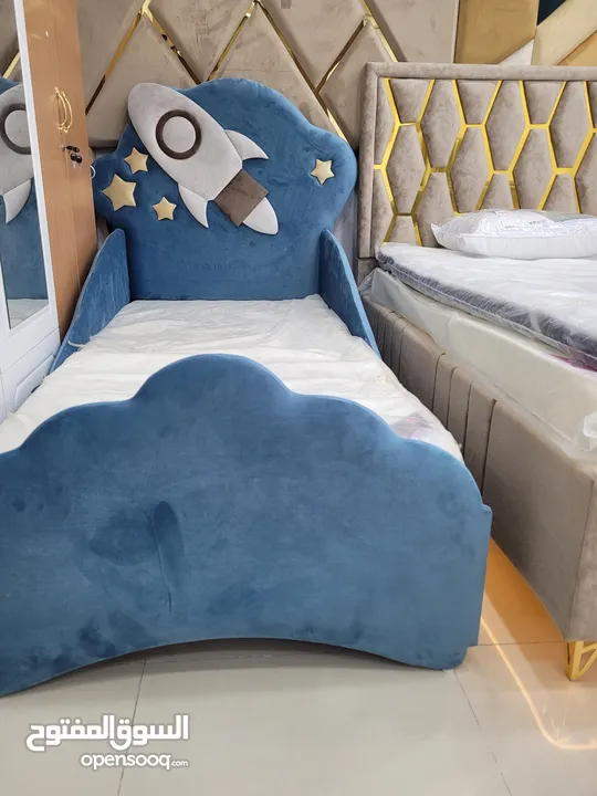 سرير اطفال مع حواجز تصميم راقي جدا من اعمالنا
