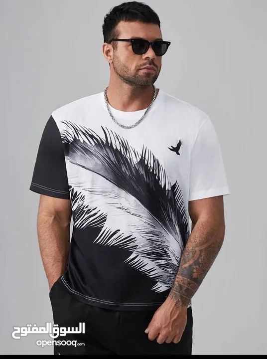 (Feather t-shirt)