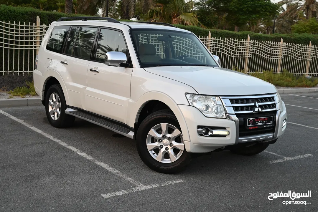 0% DP - ORIGNAL PAINT - MITSUBISHI PAJERO GLS 4WD 2016 - FIRST OWNER - FULL OPTION - GCC