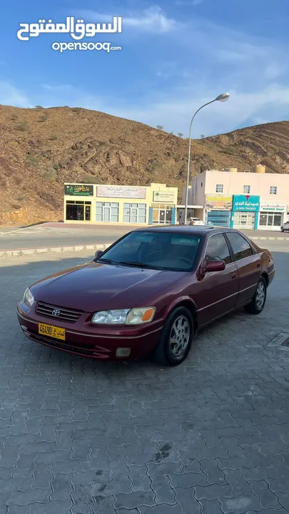 تويوتا مطيري كامري عنابي 98 سته سلندر Toyota Camry V6 1998