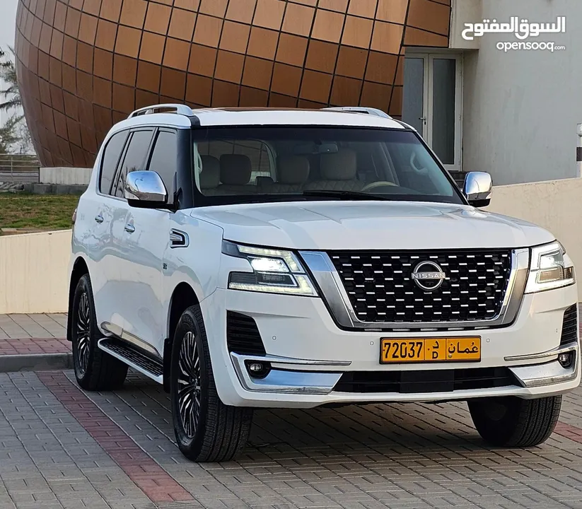 Nissan Patrol SE Platinum 2016 converted to 2022