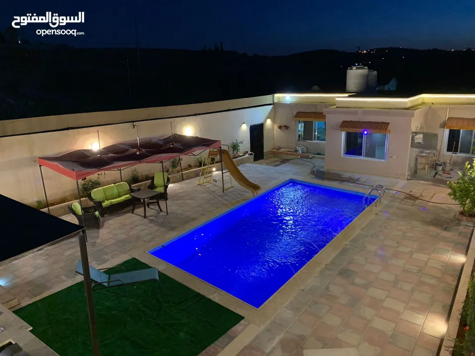شاليه مميز لإيجار في منطقة جرش بسعر مناسب