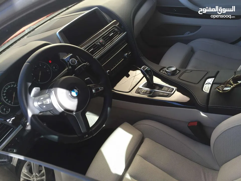 BMW 640i للبيع السيارة ممتازة وشبابية