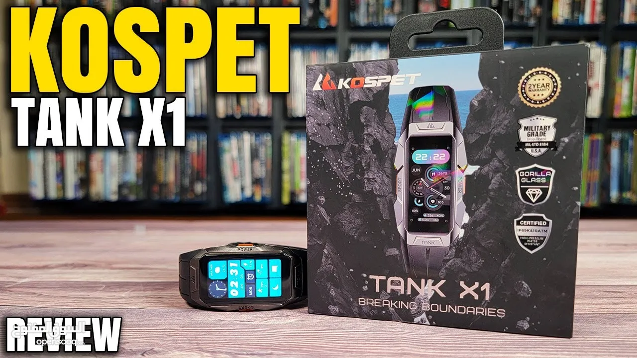 Kospet Tank X1 ساعة كوسبت تانك اكس 1
