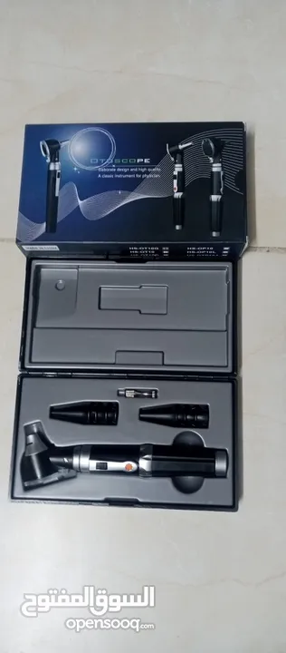 جهاز فحص الأذن و الانف auto scope منظار كاشف فاحص اذن و انف الطبي مع اضائه اوتو سكوب