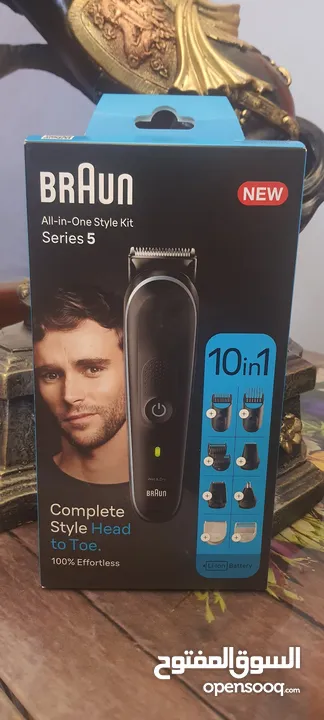 ماكنة حلاقة جديده من براون لجميع الاستخدامات Braun 10 in 1 All-in-One