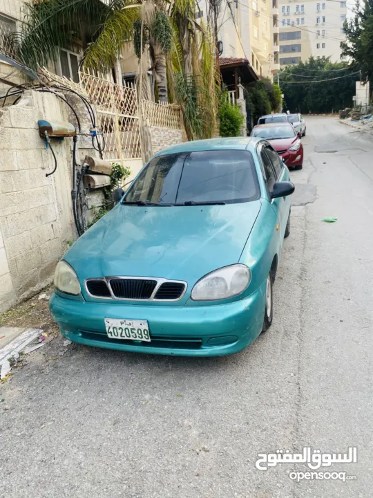 دايو لانوس 1999  اوتماتيك قانوني مرخصة و مؤمنة