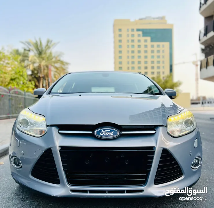 FORD FOCUS 2014 SILVER GCC FULL OPTIONS