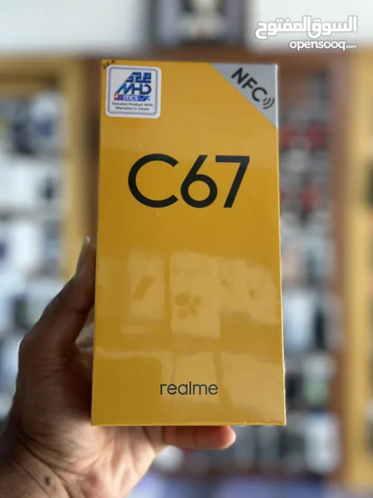 New Realme c67 8+256Gb Green