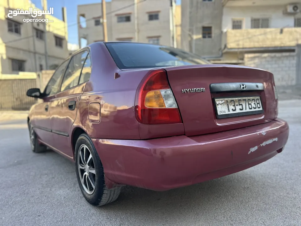 هونداي اكسنت قصة الفيرنا موديل 2000 جير اتوماتيك