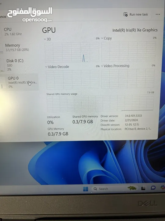اجهزة لابتوب Dell كلهم جيل حادي عشر i7/i5 للبيع بسعر حرررق