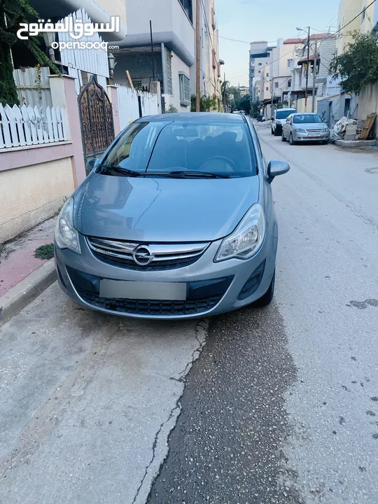 اوبل كورسا 2014 جير عادي بوضع الشركه