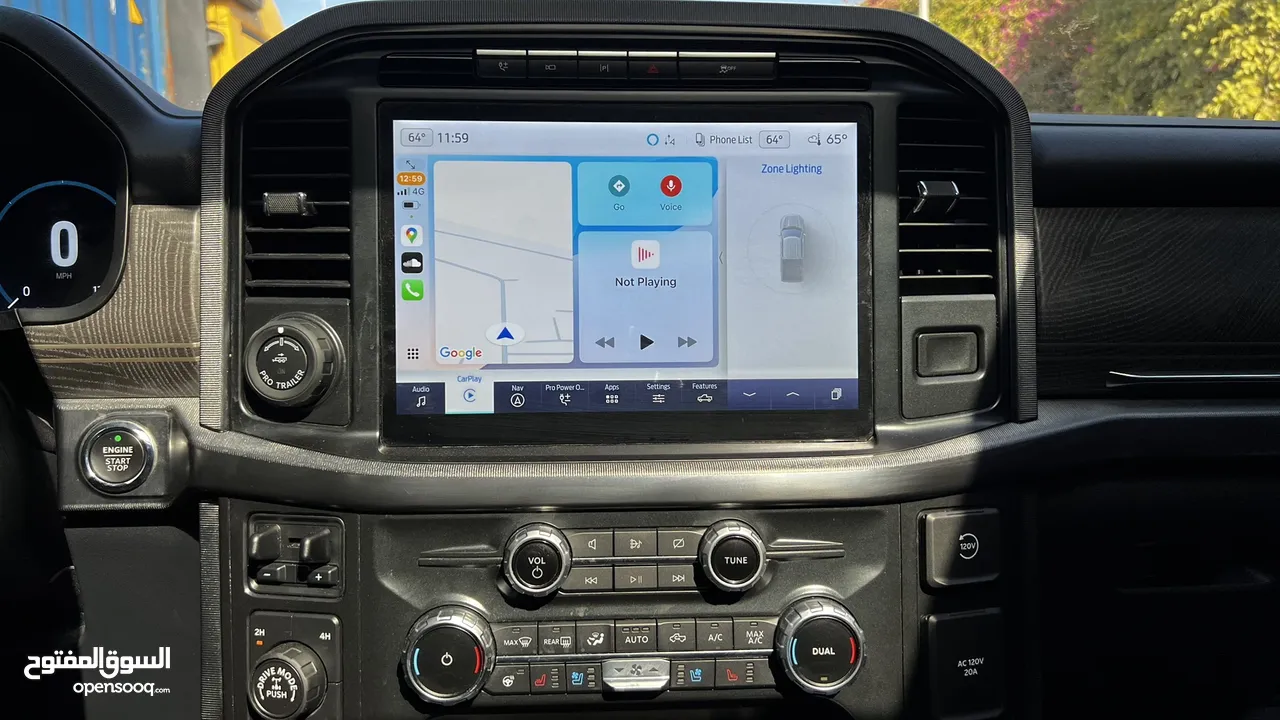 2022 FORD F-150 Platinum Hybrid Black-Edition