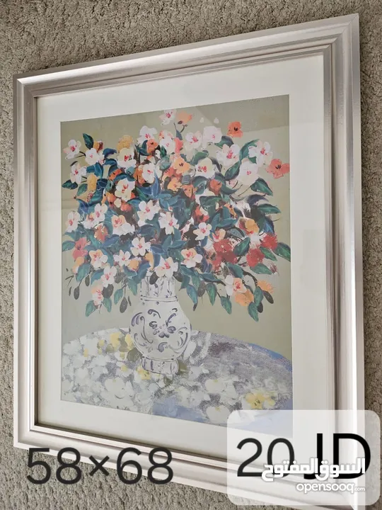 لوحات ايكيا ikea و غيره.. لوحة جدارية painting لوحات جدارية