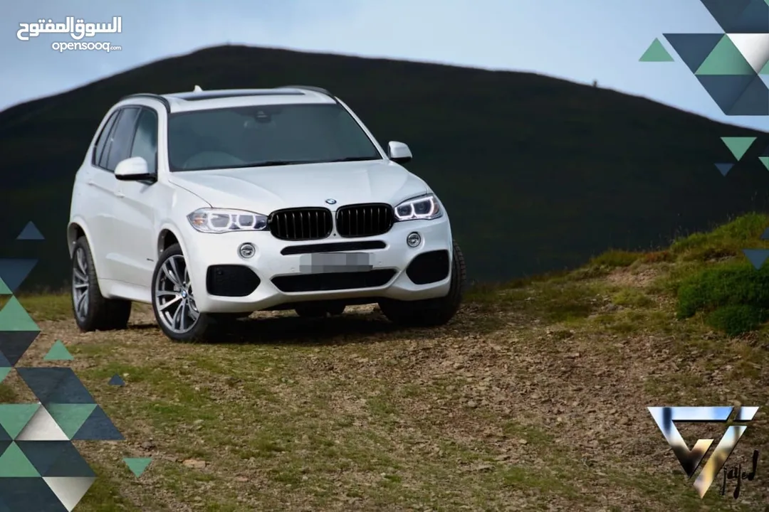 للبيع المستعجل بداعي السفر BMW X5 xdrive40e M-KIT 201‪6