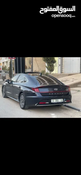سوناتا هايبرد 2021 بحالة ممتازة بكفالة الشركة