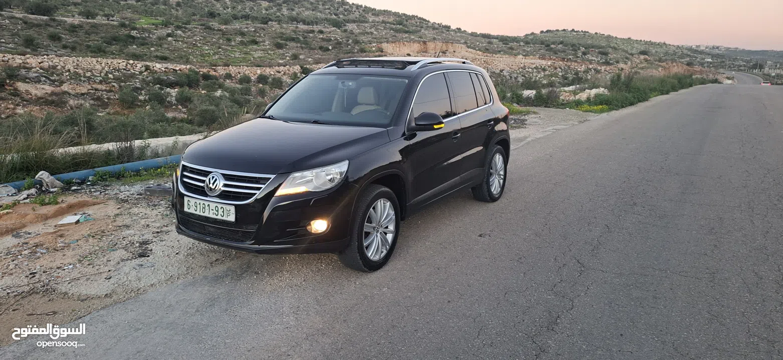 جيب تيجوان موديل 2010-اتومتيك-ماتور 2000تربوا -بنزين فل فل اضافات مع فتحة سقف بنوراما-فحص شركة ونخب