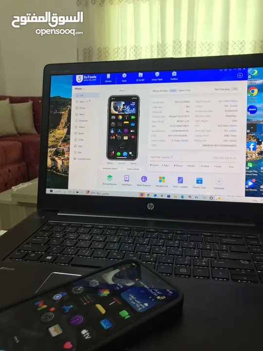 ايفون اكس اس ماكس جهاز فل نضافه مش مفتوح الفحص مع الصور