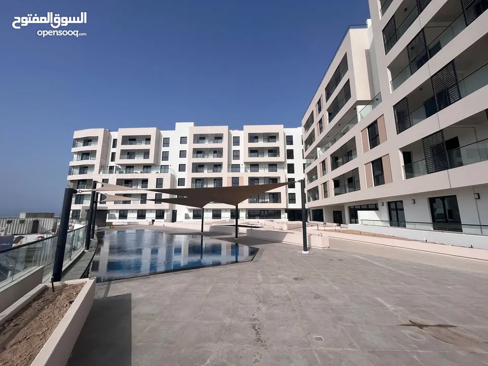 2 BR Sea View Luxury Apartment in Al Mouj For Rent