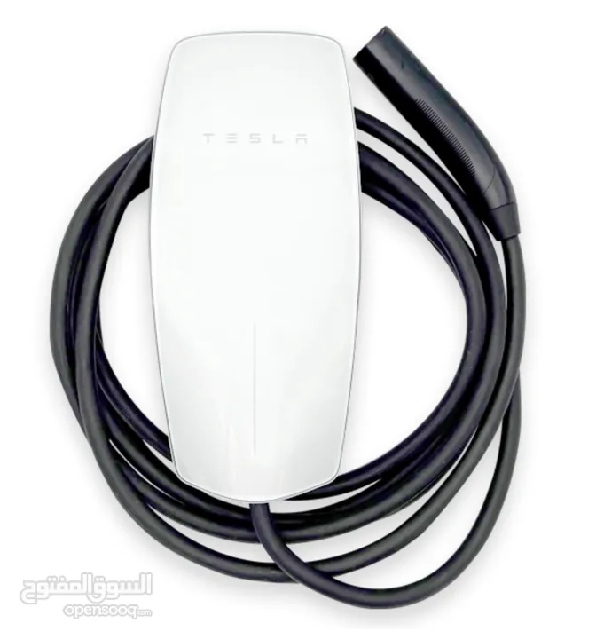 شاحن تسلا الجداري 48 امبير جديد بالكرتونه  Tesla Wall Connector