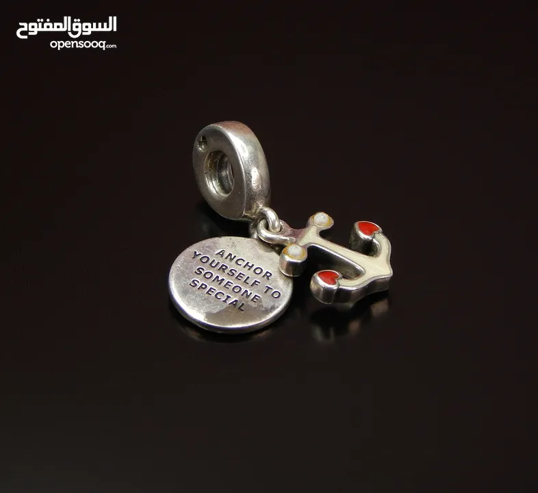 شارم فواصل فضة لأساور PANDORA أصلي و عادي