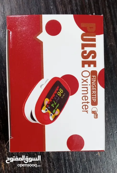جهاز قياس نسبة الاكسجين في الدم للاطفال Oximeter اطفال يعمل بالشحن