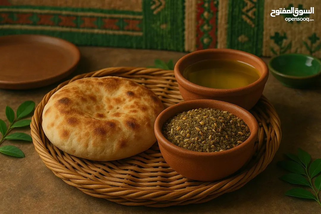زعتر بيتي فاخر – طبيعي 100% غني بالمكسرات والشوفان