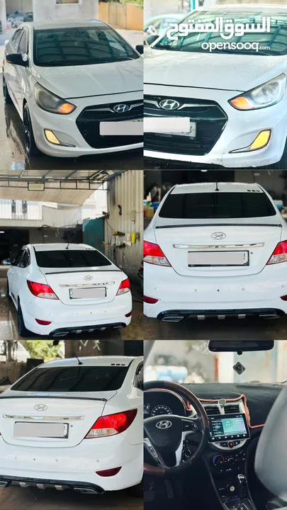 للبيع كاش هونداي اكسنت ديزل ماتور 1600 4 غيار فحص نخب