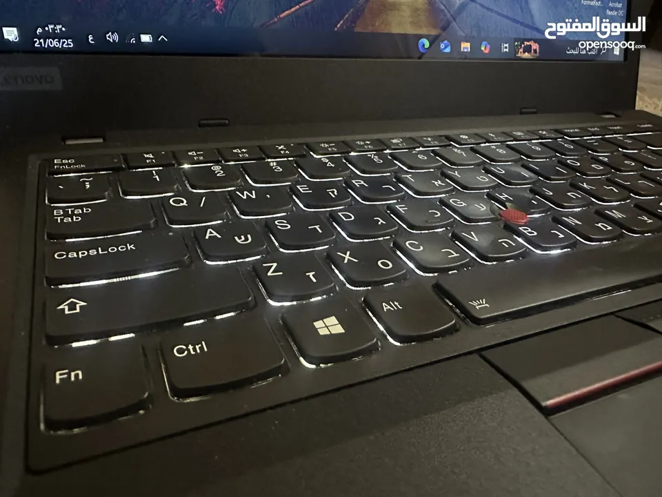 لابتوب لينوفو ثينك باد i5 كيبورد مضيء ورام 16 سعرر حررق