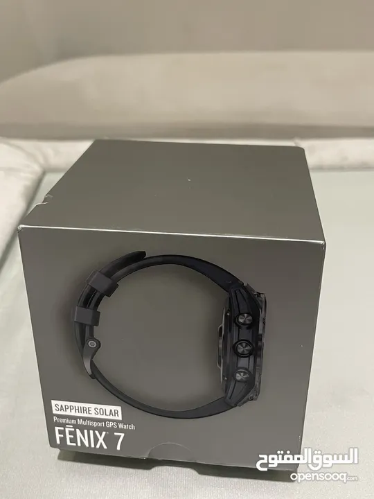 ساعة جارمن قابل لتفاوض GARMIN FENIX 7 APPHIRE SOLAR