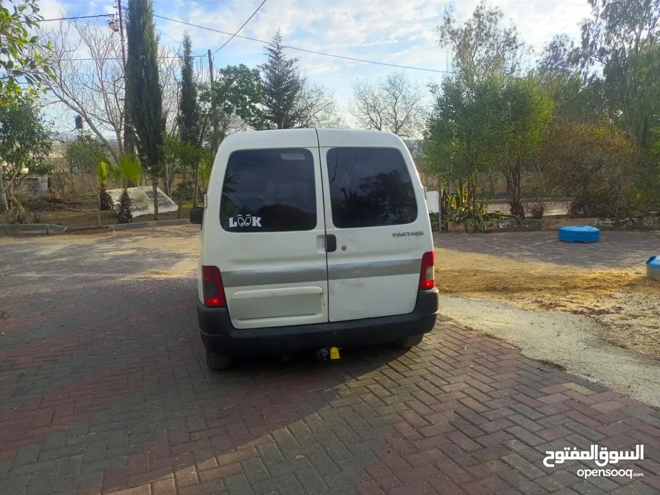 بيجو بارتنر 2007 متور 1600 جديد   جير عادي غرفة ممتازة