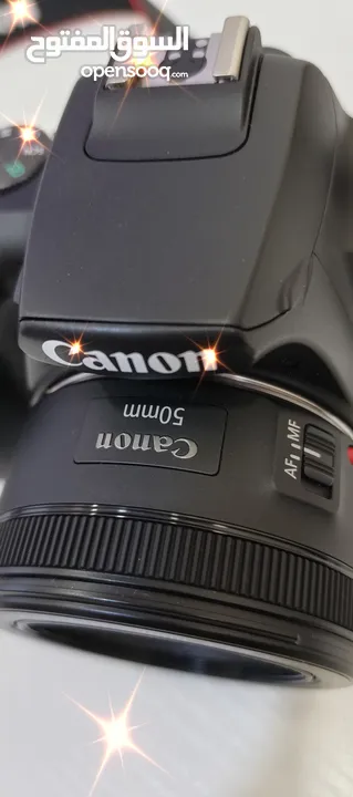 كاميرا كانون camera canon 250d مابتفرق عن الجديد ابدا الا انها مطلعة من كرتونتها