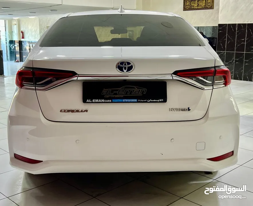 Toyota Corolla 2020 Hybrid  بحالة الشركة جمرك جديد