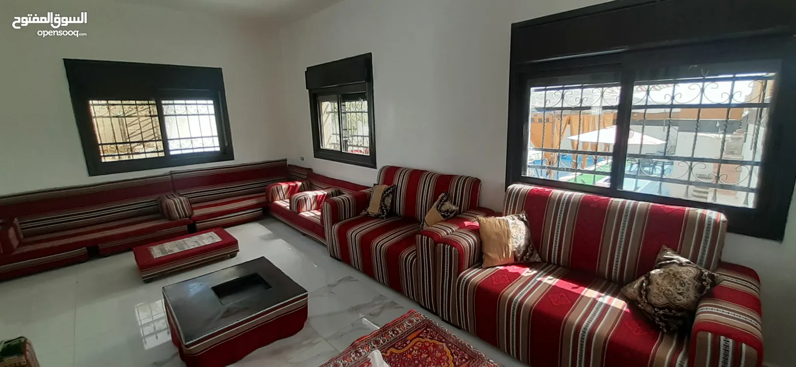 شاليه ومزرعة الجمل  مادبا - خربة المخيط - غرب الجامعة الالمانية .............................