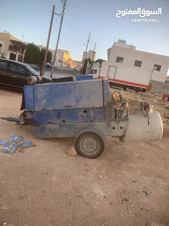ماكينة سكريد وفوم كونكريت