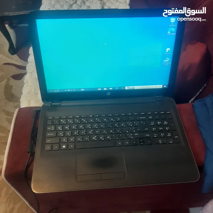 لابتوب hp حجم كبير بدون مشاكل نقرات خفيفة في الإطار شغال فحص i3 جيل خامس مع شاحن فقط رقم تحت