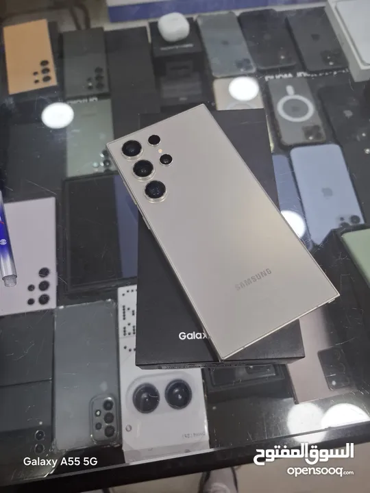 s24 ultra 256GB   بحالة ممتازة وارد الشرق الأوسط